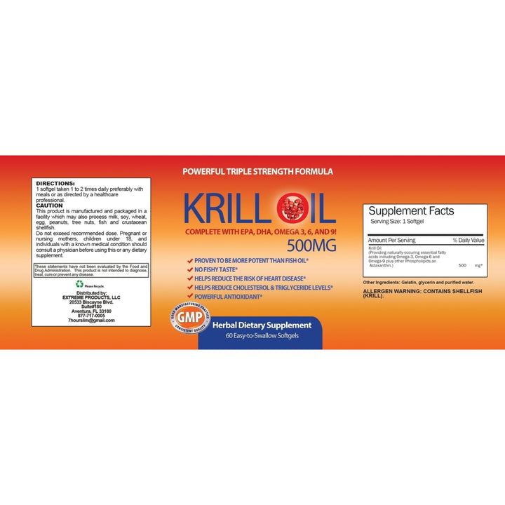 Pure Krill Oil (60 Softgels) Image 3