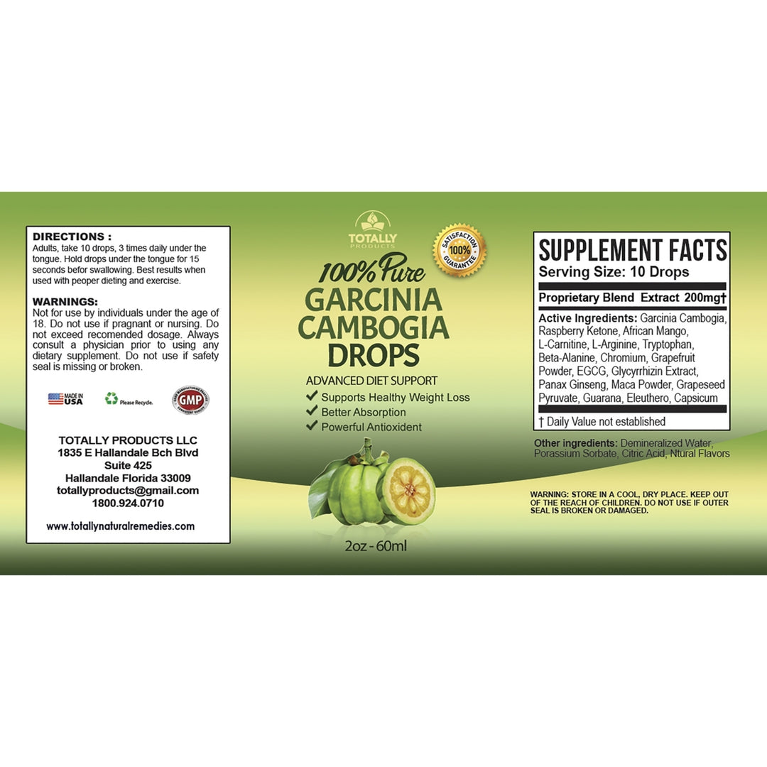 Pure Garcinia Cambogia HCA Drops (pack of 2) Image 3