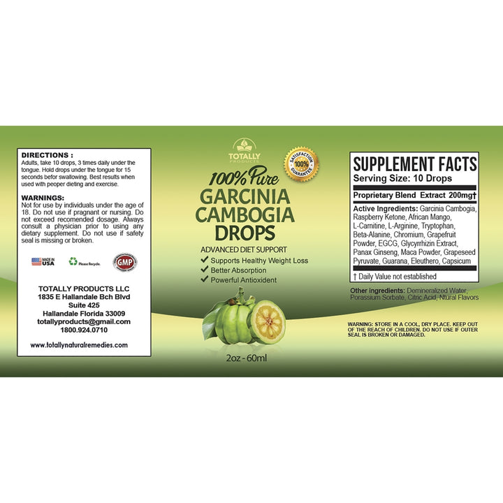 Pure Garcinia Cambogia HCA Drops (pack of 2) Image 3