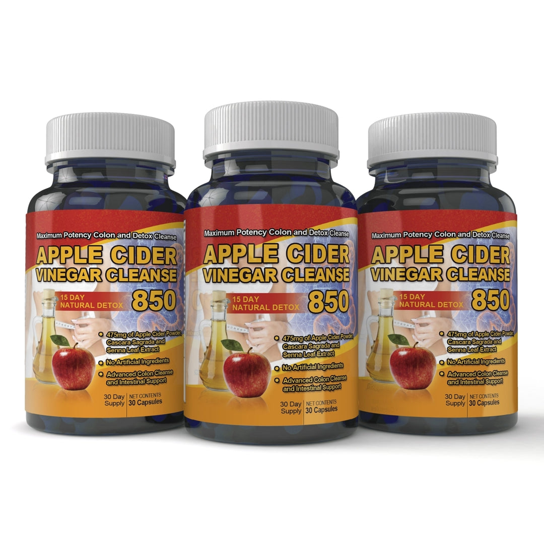 Totally Products Apple Cider Vinegar Cleanse (30 Capsules) Image 4