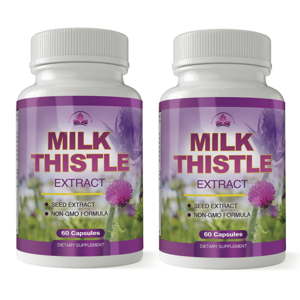 Totally Products Milk Thistle Seed Extract with 80% Silymarin  (60 Capsules) Image 2