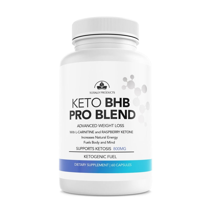 Totally Products Keto BHB PRO Blend with Raspberry and L-Carnitine for Weight Loss Image 1