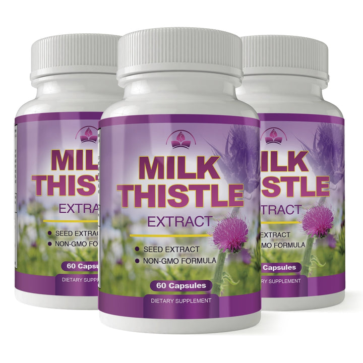 Totally Products Milk Thistle Seed Extract with 80% Silymarin  (60 Capsules) Image 4