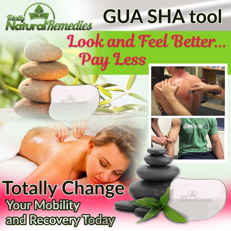 Stainless Steel Gua Sha Massage Scraping Tool Image 1