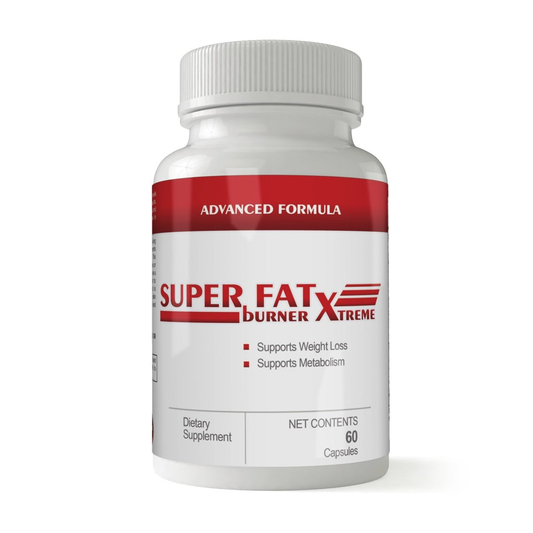 Super Fat Burn Extreme Natural Supplement 60 Capsules Appetite Control Metabolism Boost Image 1