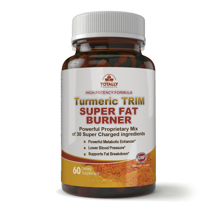 Turmeric Trim Super Fat Burner 60 Capsules Metabolic Booster Weight Loss Support Image 1