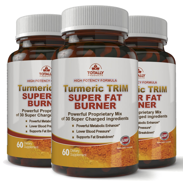 Turmeric Trim Super Fat Burner 60 Capsules Metabolic Booster Weight Loss Support Image 4