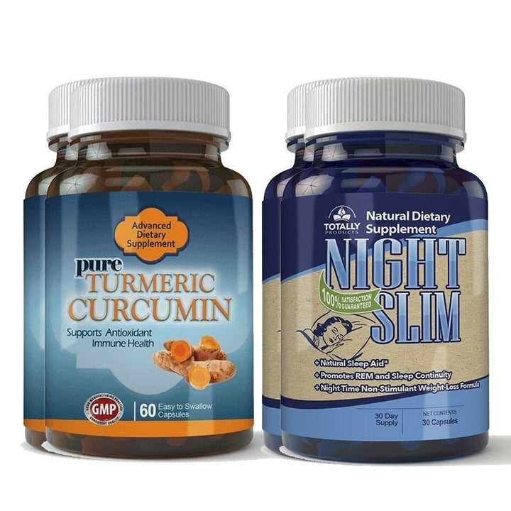 Turmeric Curcumin and Night Slim Combo Pack Image 2