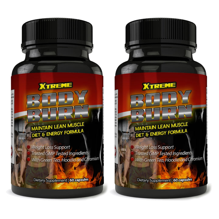 Xtreme Fat Burn Weight Loss Capsules 60 Count Natural Energy Appetite Control Image 2