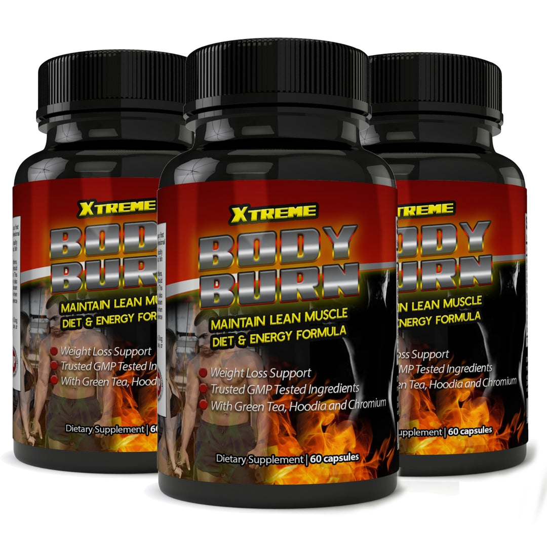 Xtreme Fat Burn Weight Loss Capsules 60 Count Natural Energy Appetite Control Image 3