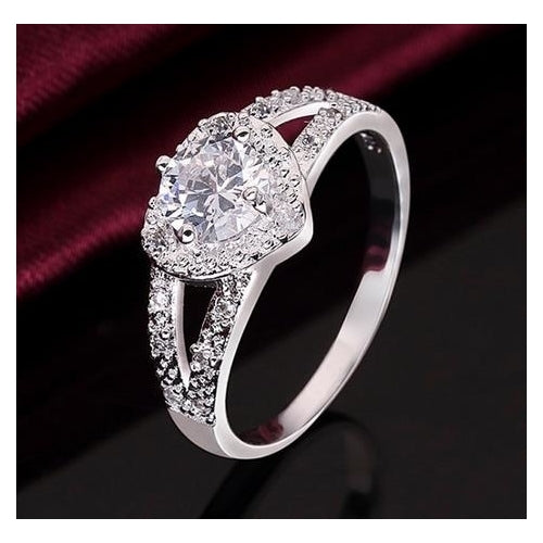 Popular style Love Fashion Heart Ring Image 2