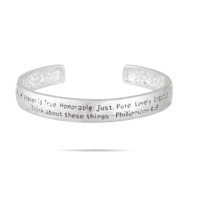 Spiritual Inspirational Cuff Bracelet Image 1