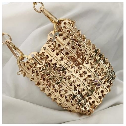 Ahigos fashionable retro sequins bag small group of trendy Fashion style Mini Ladies shoulder bag Image 2