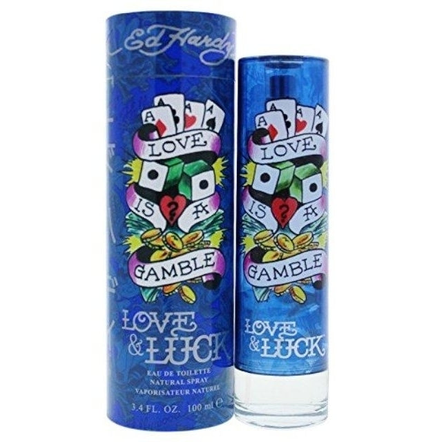 Ed Hardy Love and Luck for Men 3.4 oz Image 1