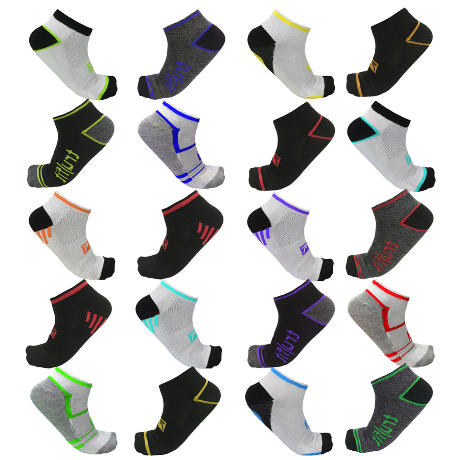 20 Pair: Unisex Premium Quality Printed Socks Image 1