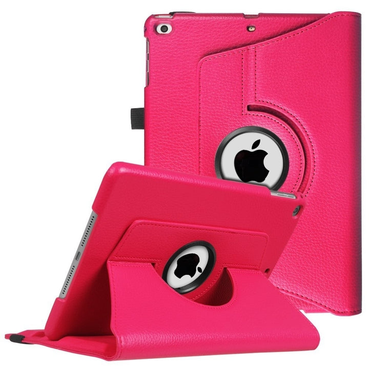 For Apple IPad 2/3/4 Leather Case,Auto Sleep/Wake 360 Degree Rotating Multi-Angle Viewing Folio Stand Case Cover - Image 4