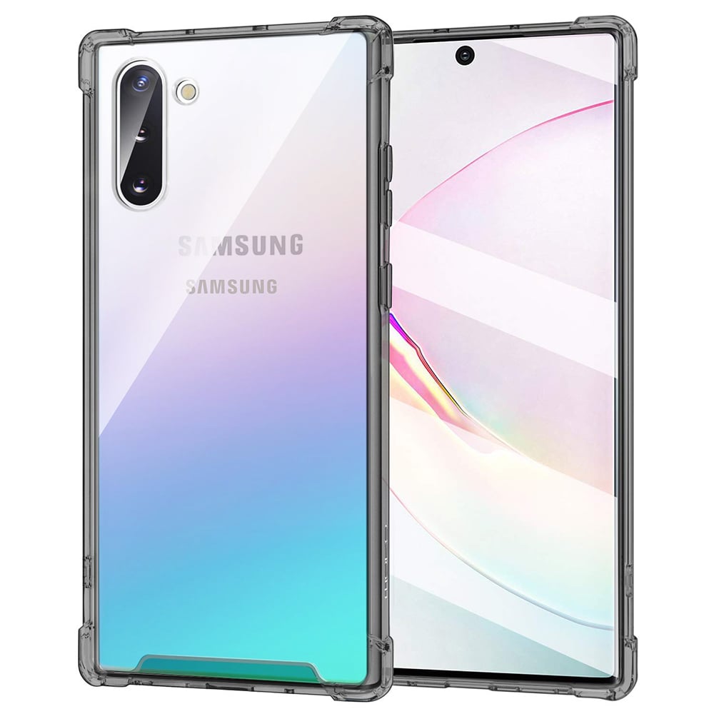 Samsung Galaxy Note 10 Hybrid TPU Clear Case Transparent Bumper Protector Image 2