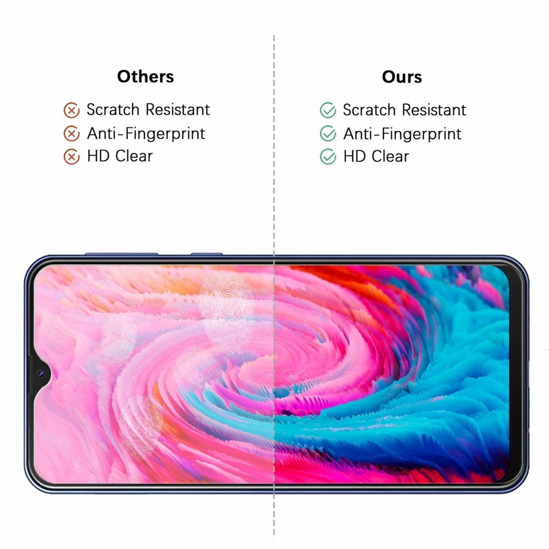 Samsung Galaxy M20 Tempered Glass Screen Protector Ultra Clear 2.5D Rounded Edge Image 4