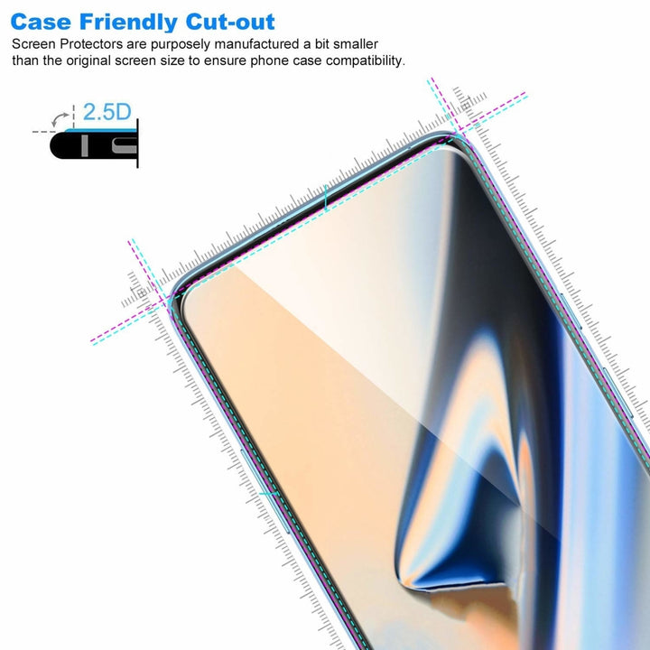 Samsung Galaxy A80 Tempered Glass Screen Protector Ultra Clear HD 2.5D Edge Image 4