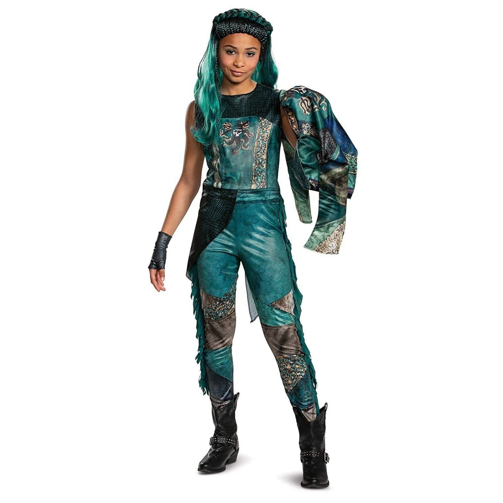 Disney Uma Descendants 3 Deluxe size L 10 12 Girls Tween Costume Licensed Disguise Image 2