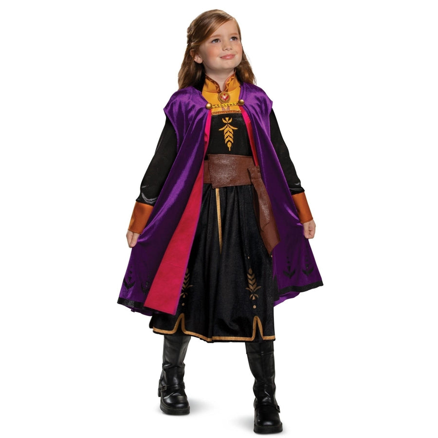 Disney Frozen 2 Anna Classic size XS 3T/4T Girls Licensed Costume Disguise Image 1