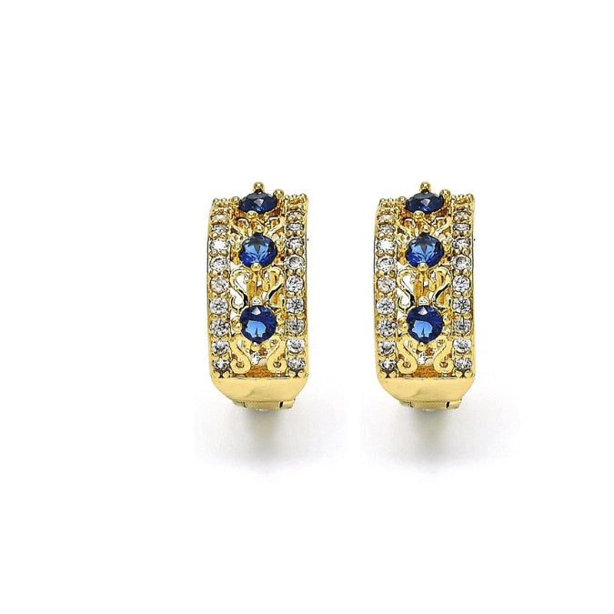 Gemstone Birthstones Earrings Gold Filled High Polish Finsh Image 4