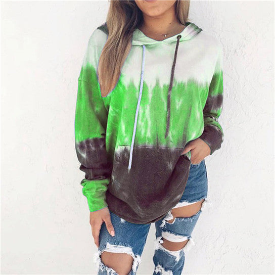 Tye Die Unique Style Hoodie Sweatshirt Image 7