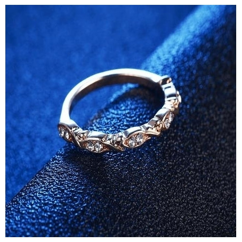 Best-selling rose Popular style wedding ring with s Image 3