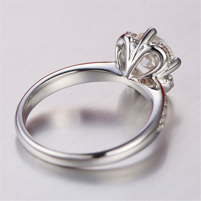 Baida AAA Artificial zircon Female Ring with Ring Simple Fashion style Ring Image 4