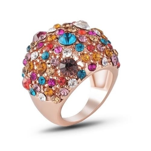 Fashionable and colorful ring with personality Image 1