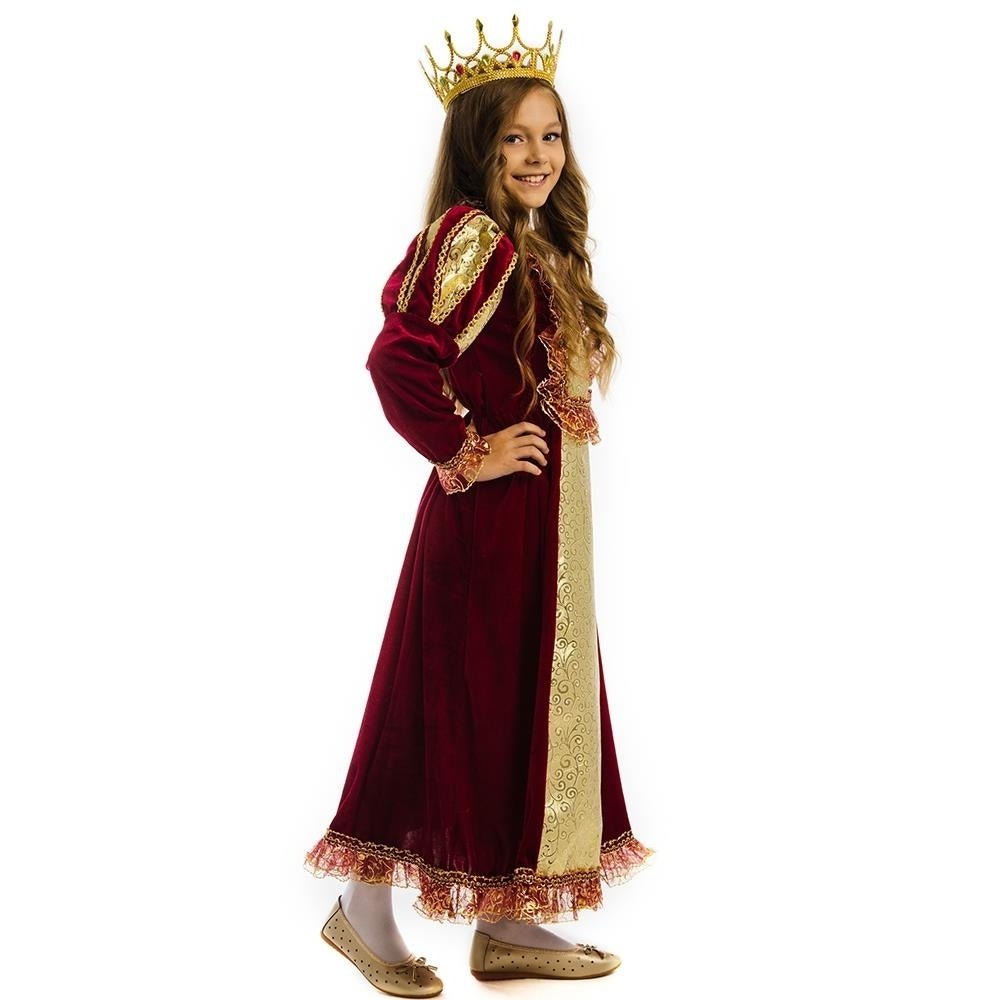 Royal Queen Girls size XS 2/4 Costume Medievel Fairy Tale Themed 5 OReet Image 2