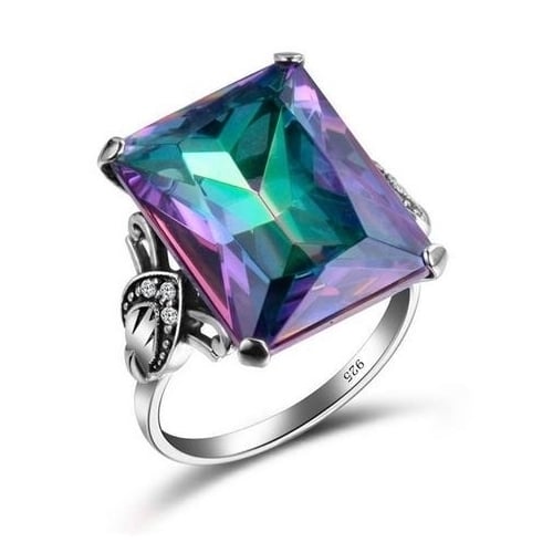 Seven color Topaz Ring Image 1