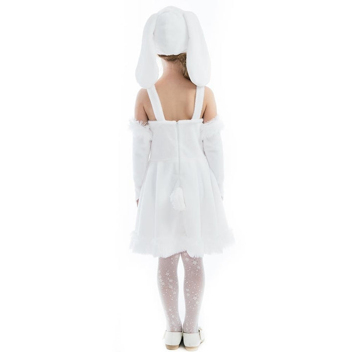 Bunny Hoppy size XS 2/4 Plush White Rabbit Girls Costume Dress-Up Play Kids 5 OReet Image 6