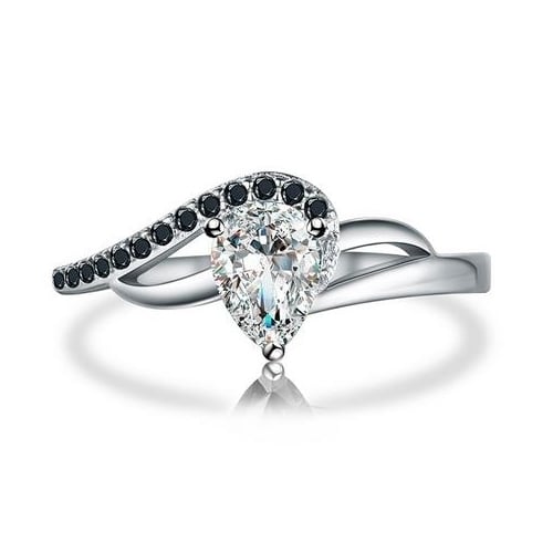 S Sterling Fashion style Ring luxury temperament ring Image 2