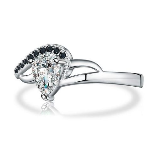 S Sterling Fashion style Ring luxury temperament ring Image 3