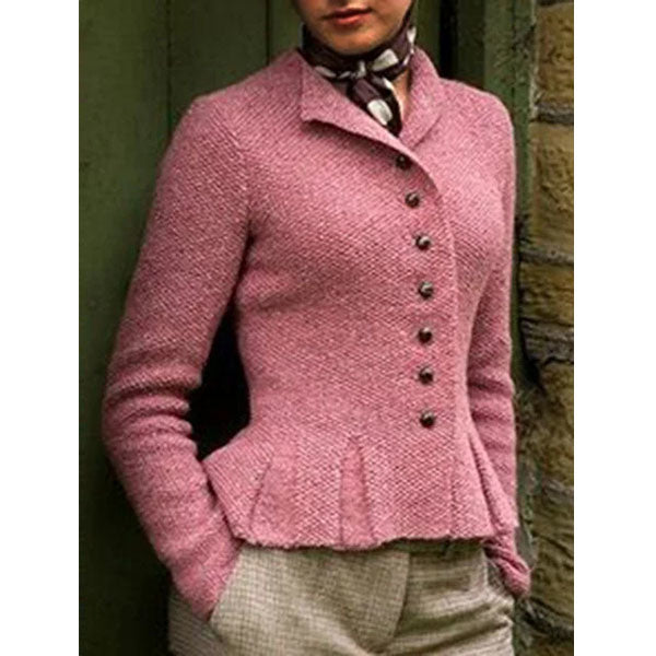 Women Buttoned Vintage Sweater Cardigans Image 1