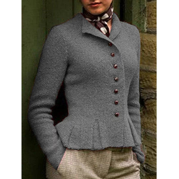 Women Buttoned Vintage Sweater Cardigans Image 3