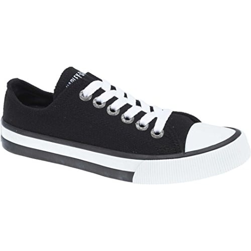 Harley-Davidson Womens Zia Vulcanized Shoe BLACK CANVAS Image 2