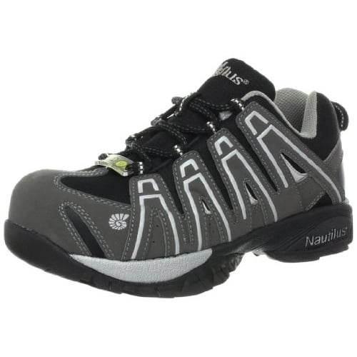 FSI FOOTWEAR SPECIALTIES INTERNATIONAL NAUTILUS Nautilus Safety Footwear Mens 1340-M  Grey Image 1