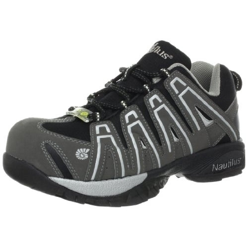 FSI FOOTWEAR SPECIALTIES INTERNATIONAL NAUTILUS Nautilus Safety Footwear Mens 1340-M  Grey Image 2