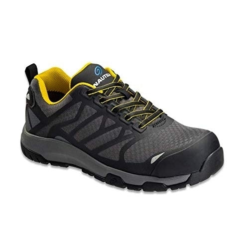 FSI FOOTWEAR SPECIALTIES INTERNATIONAL NAUTILUS Nautilus 2426 Mens Velocity Slip Resistant ESD Work Shoe - Carbon Safety Image 1