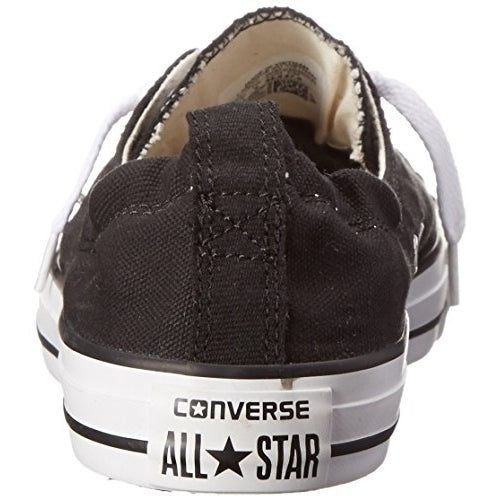 Converse Womens Chuck Taylor All Star Shoreline Low Top Sneaker  BLACK Image 3