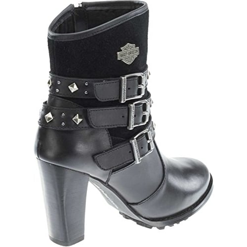 Harley-Davidson Womens Abbey Work Boot BLACK Image 4