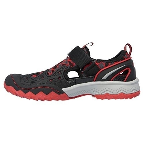 SKECHERS KIDS Mens Whipsaw-Trooperz 92291L (Little Kid/Big Kid)  BLACK/RED Image 3