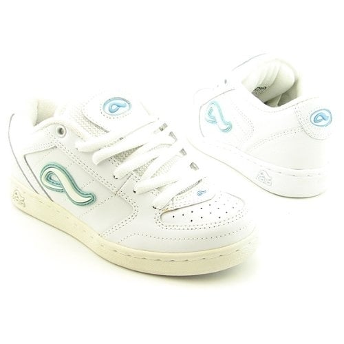 Adio Womens Hamilton Sneakers White Baby Blue 7308W Comfortable Footwear Image 1