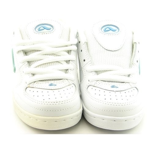 Adio Womens Hamilton Sneakers White Baby Blue 7308W Comfortable Footwear Image 3