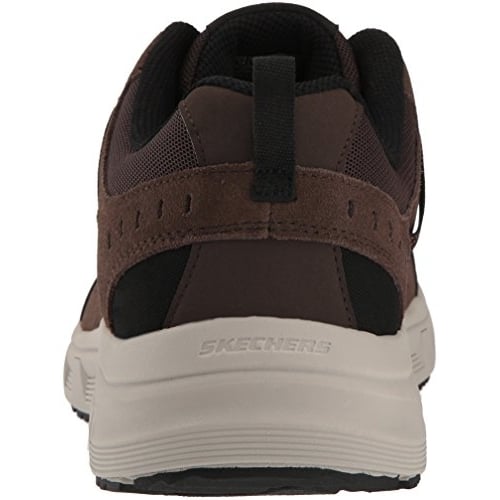 Skechers Mens Oak Canyon Oxford  CHOCOLATE/BLACK Image 3