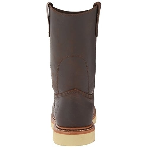 Golden Retriever Mens 9955 Safety Toe Pull On Wedge Boot BUFFALO Image 4