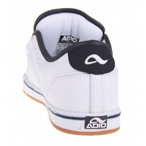 Adio Mens Drayton Sneaker White/Navy/Gum - 62350 WHITE/NAVY/GUM Image 2
