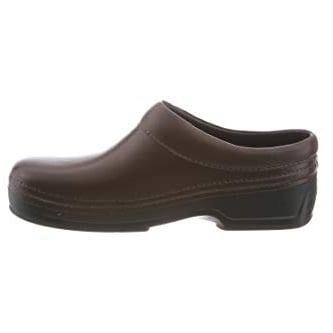 Klogs Footwear Mens Zest Closed Back Chef Clog CHESTNUT Image 2